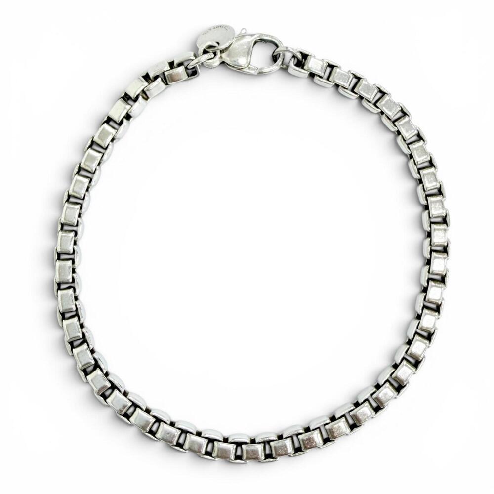 TIFFANY & CO. Silver Charm Bracelet
